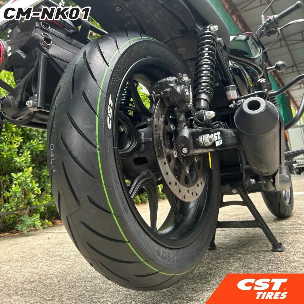 CM-NK01 ยางสปอร์ตสำหรับ รถขนาดไม่เกิน 400CC ลายเท่ สปอร์ต สุดๆ