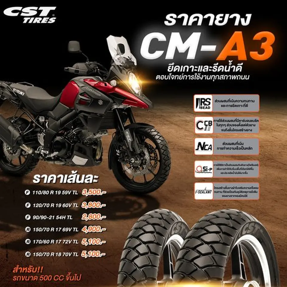 Read more about the article 𝗖𝗠-𝗔𝟯 : ยาง ALL-TERRAIN