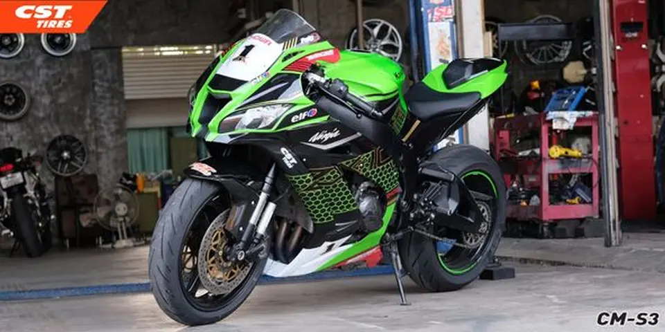 Kawasaki Ninja ZX-10R กับ CM-S3