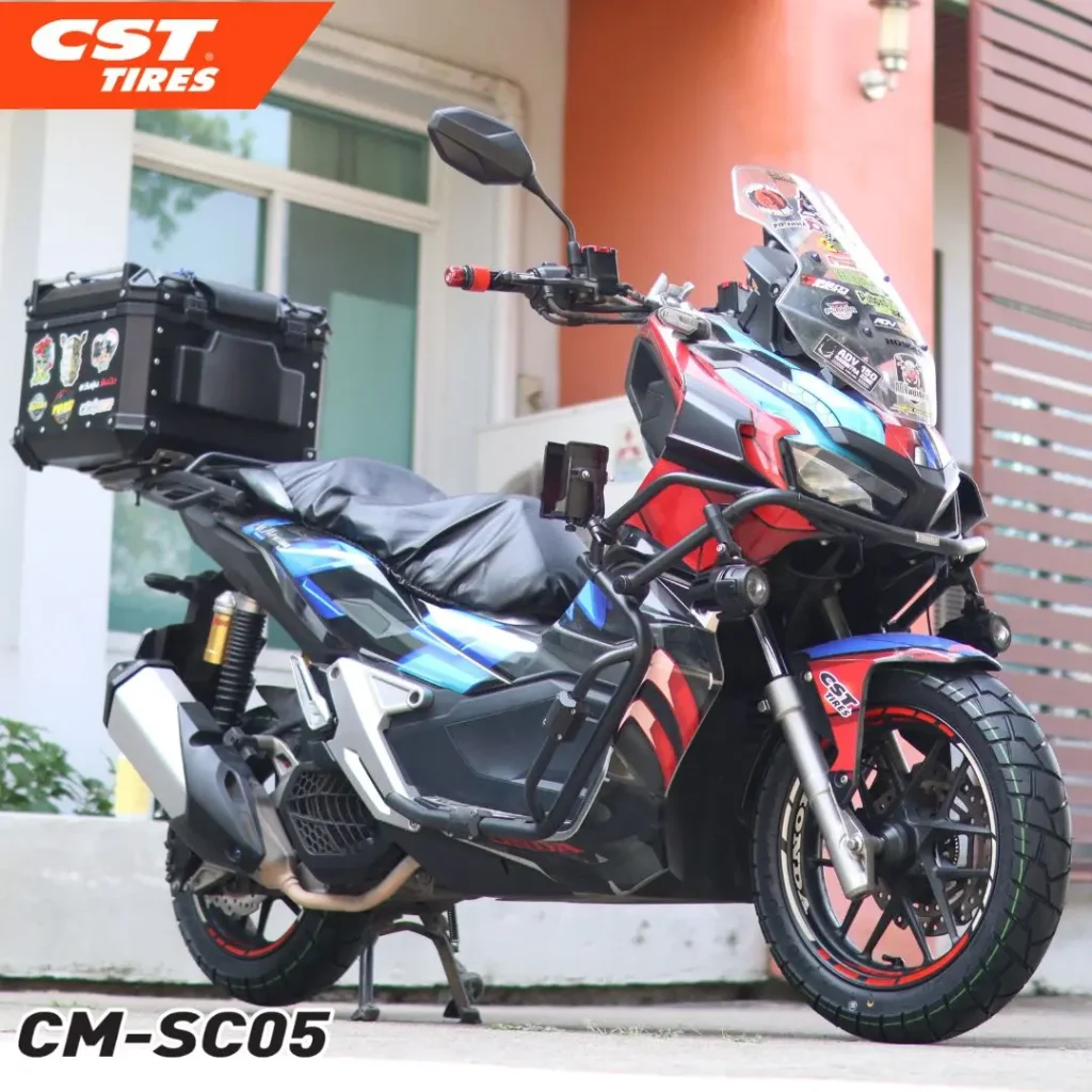 HONDA ADV 150 กับยาง CM-SC05