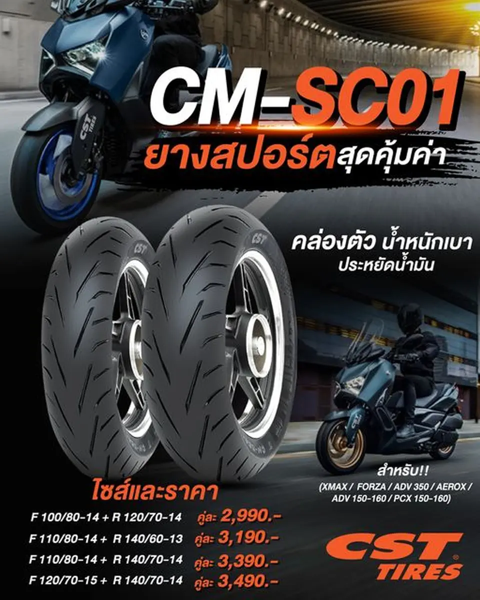 Read more about the article CM-SC01 ยางสปอร์ตสุดคุ้มค่า