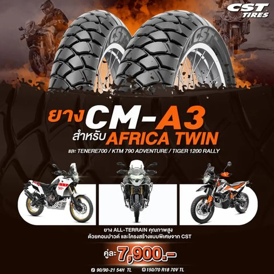 Read more about the article CM-A3 FOR Africa Twin / Tenere700 / KTM 790 Adventure / Tiger 1200 Rally