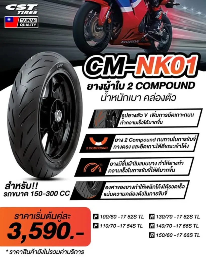 NK01 เบา คล่องตัว นวัตกรรมสุดล้ำจากไต้หวัน
