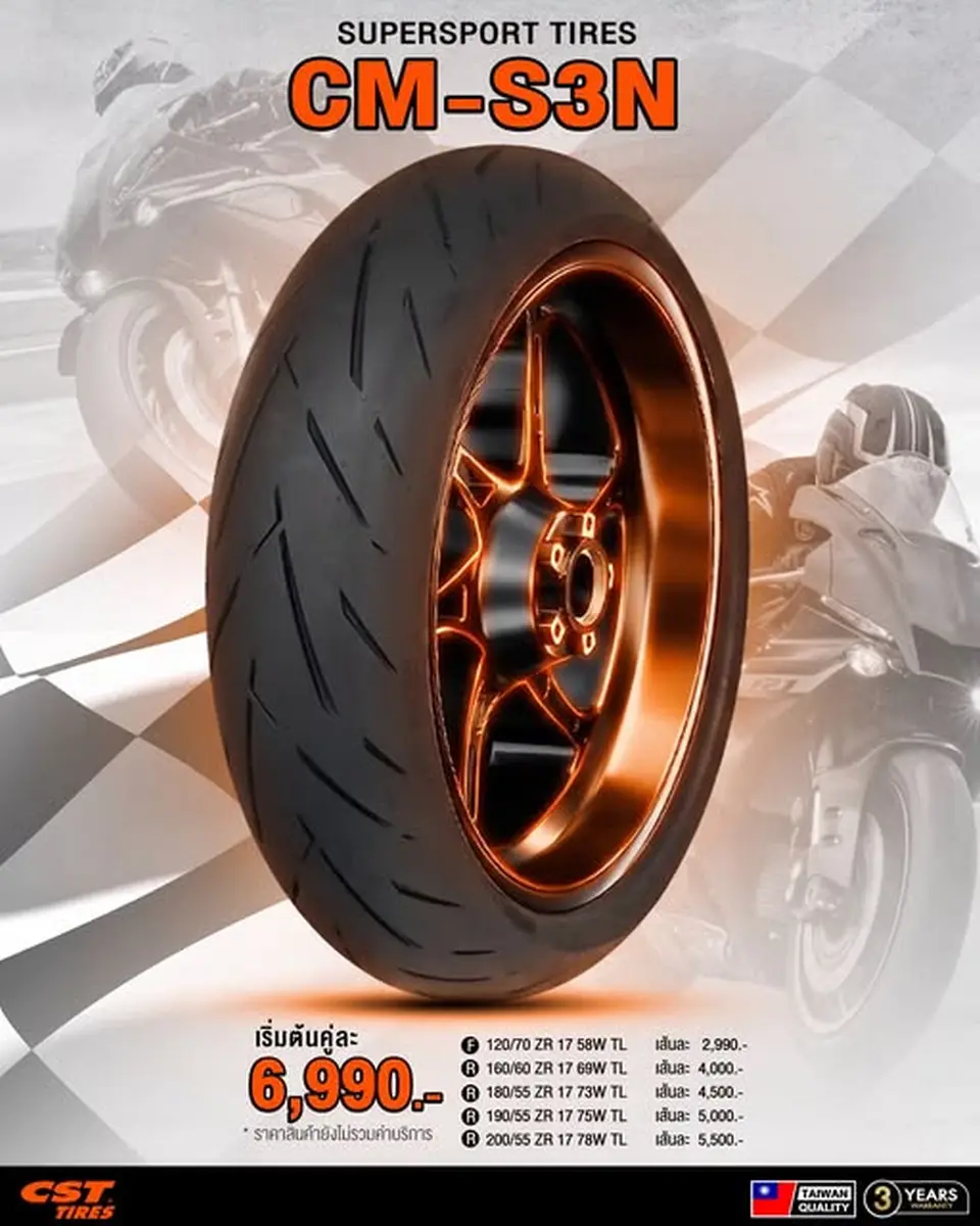 Read more about the article S3N ยาง SUPERSPORT TIRES